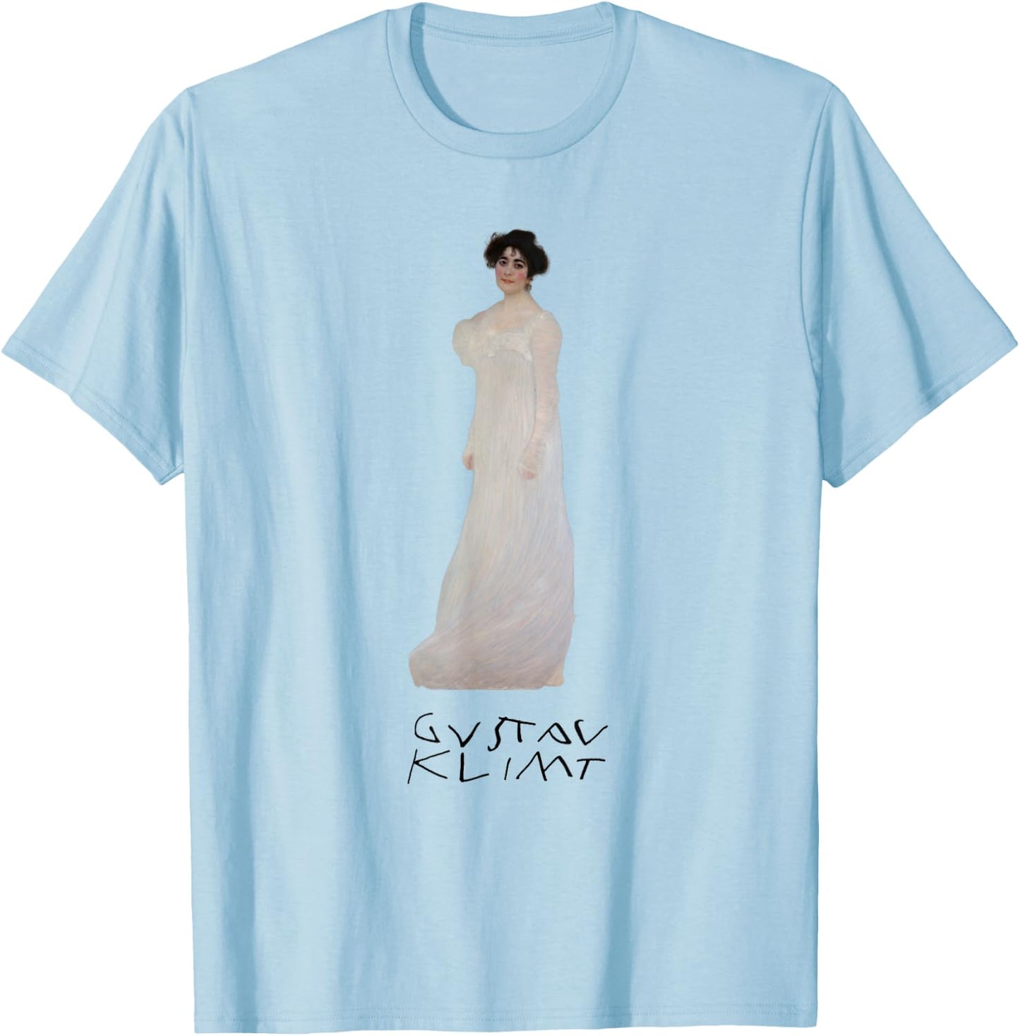 Gustav Klimt Artwork T-Shirt - T-Shirt | Light Blue