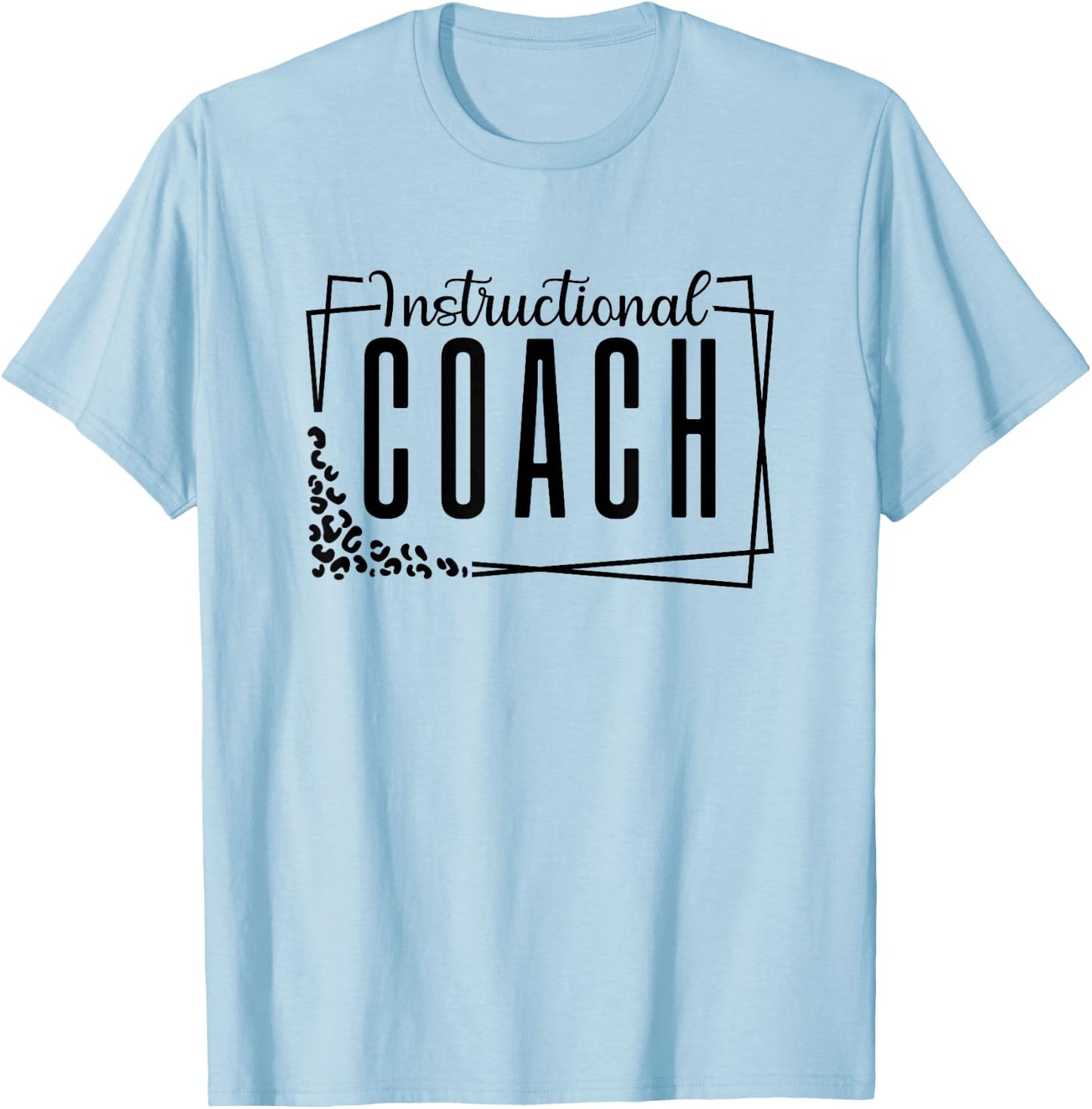 Instructional Coach Back To School Matching Group T-Shirt - T-Shirt | Light Blue