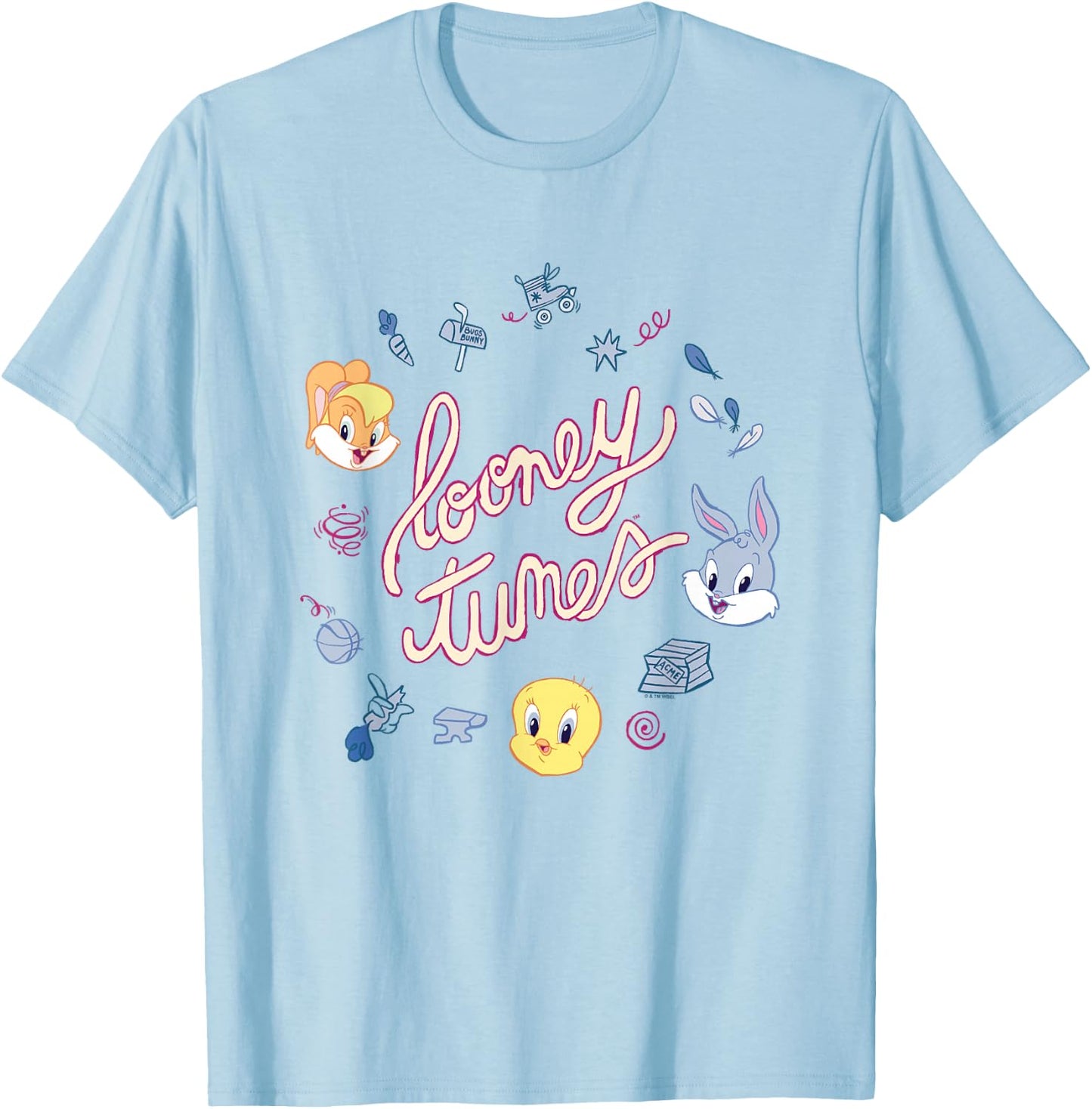 Looney Tunes Baby Looney Tunes Lola Bugs & Tweety T-Shirt - T-Shirt | Light Blue