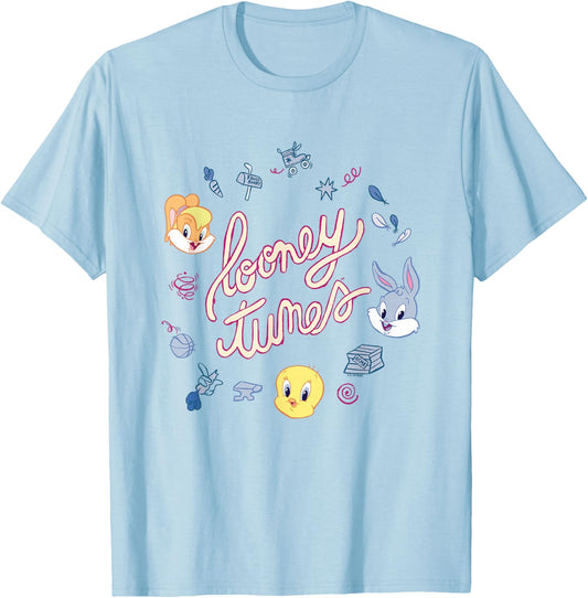 Looney Tunes Baby Looney Tunes Lola Bugs & Tweety T-Shirt - T-Shirt | Light Blue