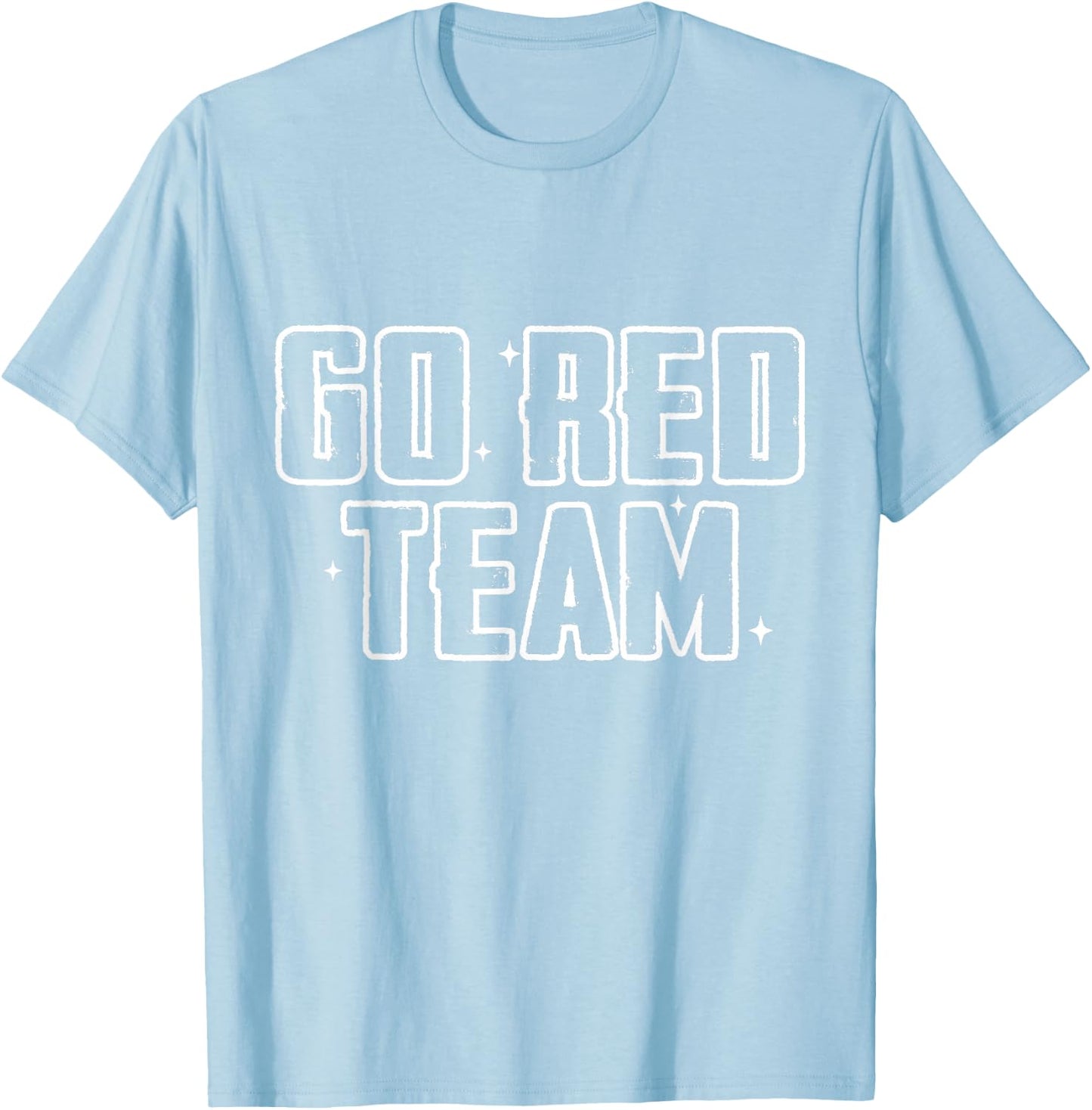 Sleepaway Summer Camp Color war Go Red Team Spirit Kids T-Shirt - T-Shirt | Light Blue