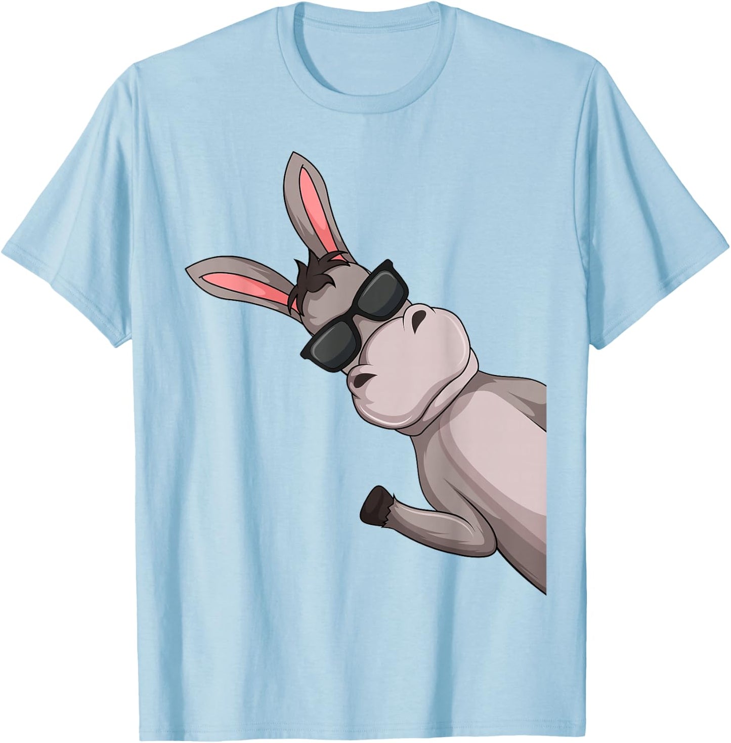 Donkey Farmer Children Boys Girls T-Shirt - T-Shirt | Light Blue