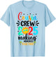Cousin crew 2025 Summer Vacation Beach Family Trips Matching T-Shirt - T-Shirt | Light Blue