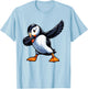 Puffin Dabbing | Puffin Bird, For Kids & Cute Puffin T-Shirt - T-Shirt | Light Blue