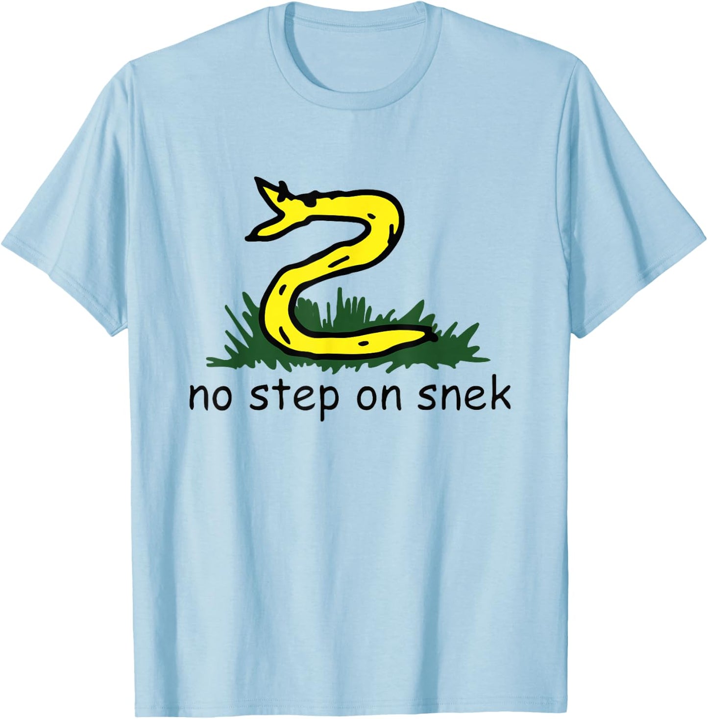 No Step On Snek T-Shirt - T-Shirt | Light Blue