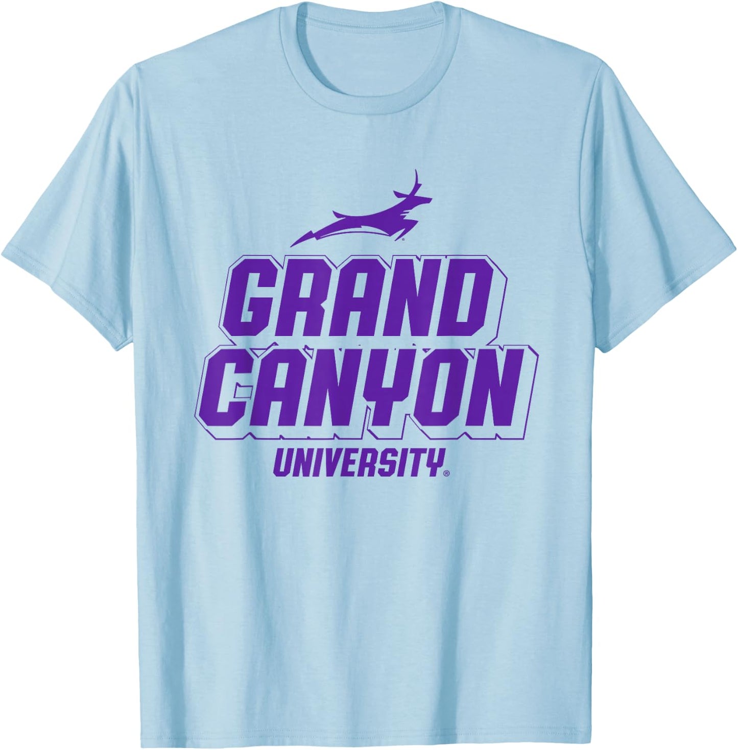 Grand Canyon Lopes | Official NCAA Merch | NCAFGCU005_A T-Shirt - T-Shirt | Light Blue