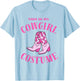 This Is My Cowgirl Costume Women Western Cowboy Rodeo T-Shirt - T-Shirt | Light Blue