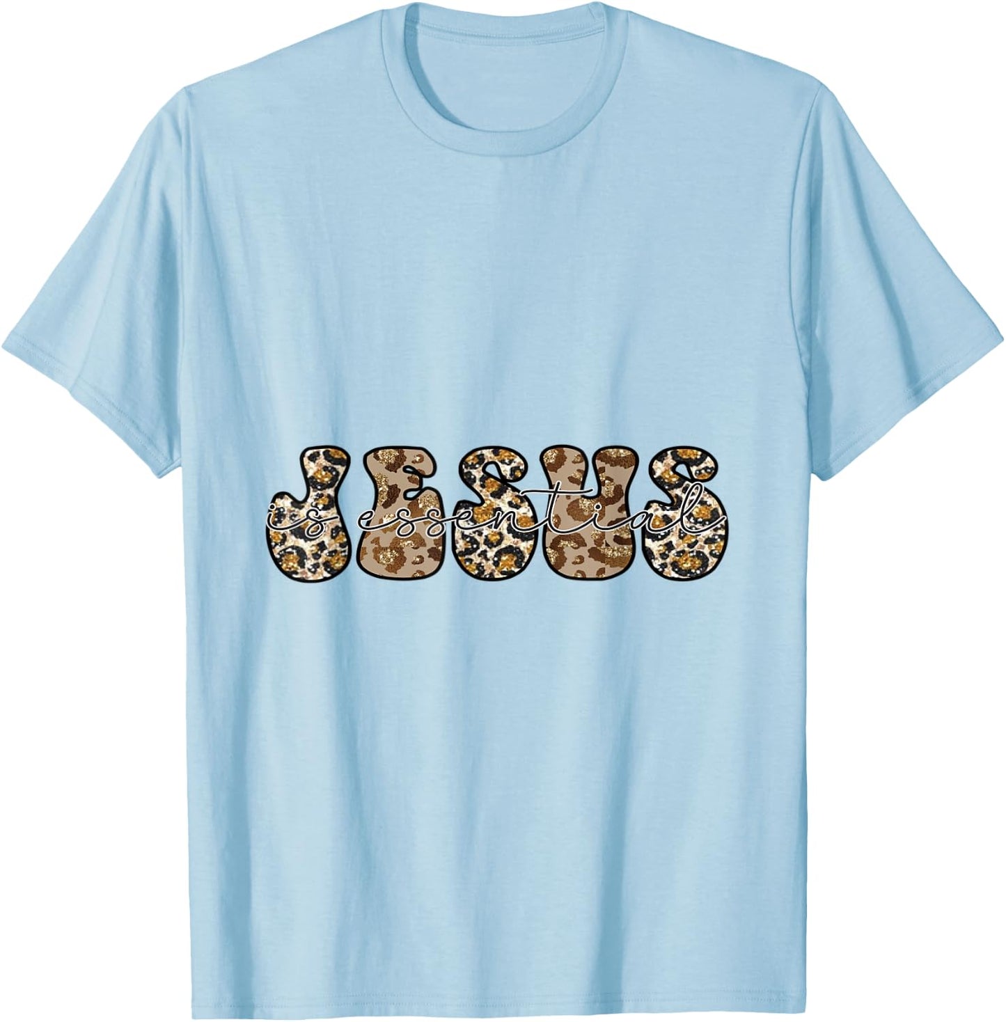 Christian Shirts Christian T Shirts Funny T-Shirt - T-Shirt | Light Blue