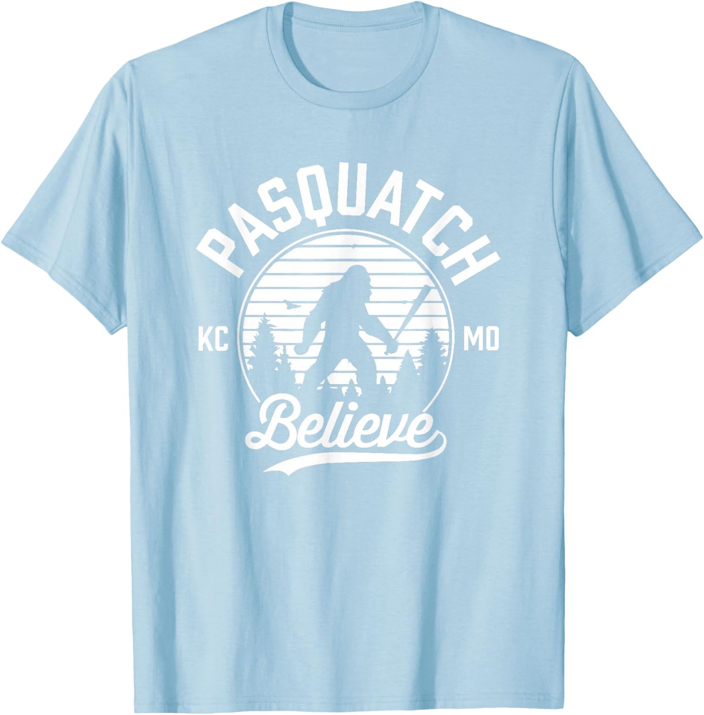 KC PASQUATCH BELIEVE Kids Pasquatch Kansas City T-Shirt - T-Shirt | Light Blue