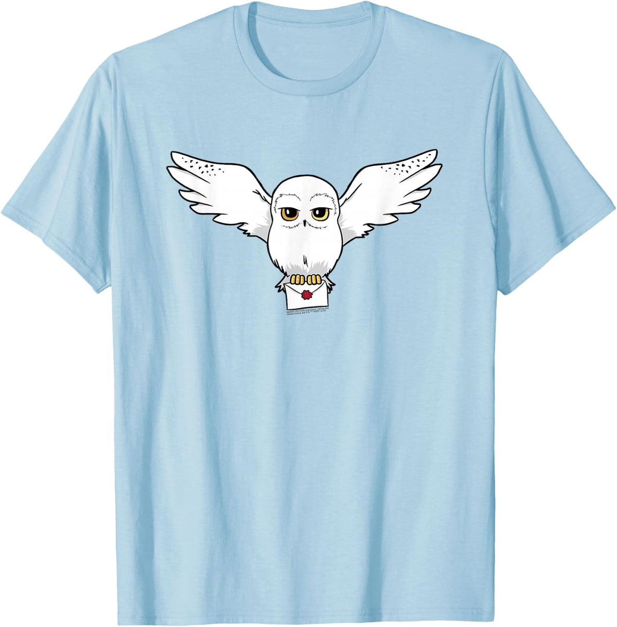 Harry Potter Hedwig Delivery T-Shirt - T-Shirt | Light Blue