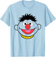 Sesame Street Ernie Full Face Halloween Costume T-Shirt - T-Shirt | Light Blue