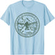 Go Outside Worst Case Scenario A Bigfoot Kills You T-Shirt - T-Shirt | Light Blue