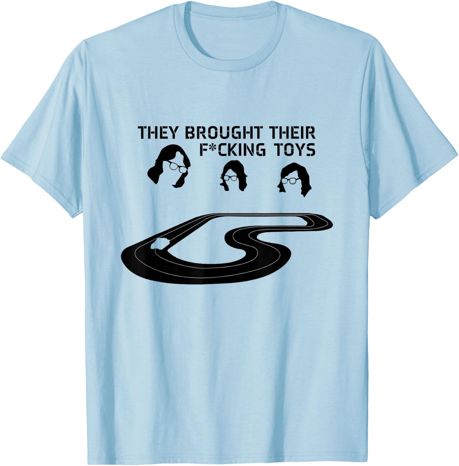 Slap Shot Brothers - They Brought Their Toys Shirt T-Shirt - T-Shirt | Light Blue