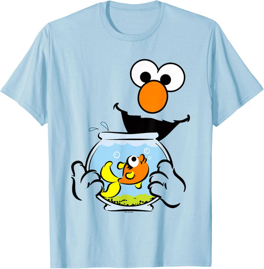 Sesame Street Elmo Dorothy Face Halloween Costume T-Shirt - T-Shirt | Light Blue