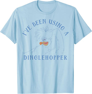 Disney The Little Mermaid Scuttle Using A Dinglehopper T-Shirt - T-Shirt | Light Blue