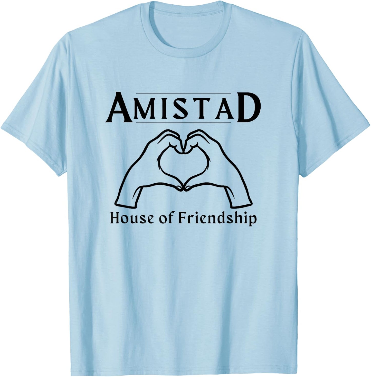 AMISTAD House of Friendship, RCA Friendly School Spirit AMI T-Shirt - T-Shirt | Light Blue