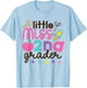 Little Miss 2nd Grade First Day of Second Grade Cute Girls T-Shirt - T-Shirt | Light Blue