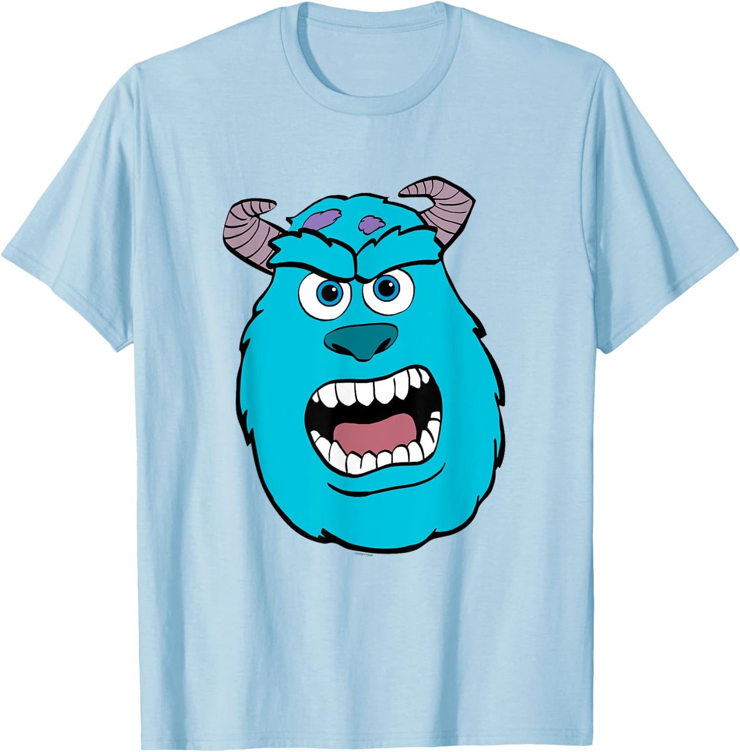 Disney and Pixar’s Monsters, Inc. Sulley Big Face Costume T-Shirt - T-Shirt | Light Blue