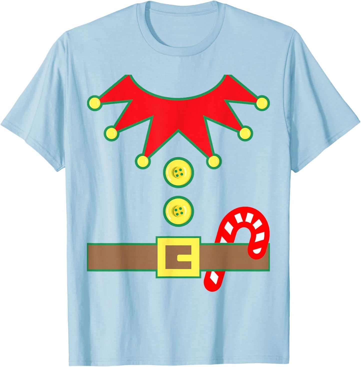 Halloween Elf Costume for Kids Men & Women T-Shirt - T-Shirt | Light Blue