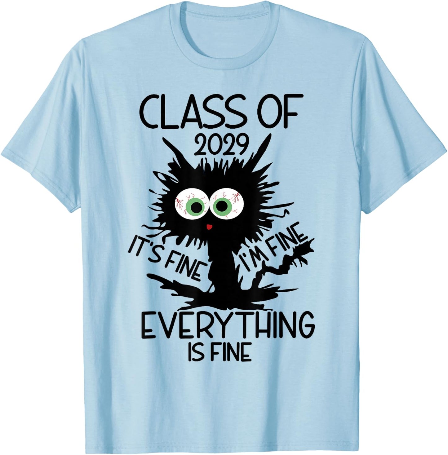 Class Of 2029 T-Shirt - T-Shirt | Light Blue