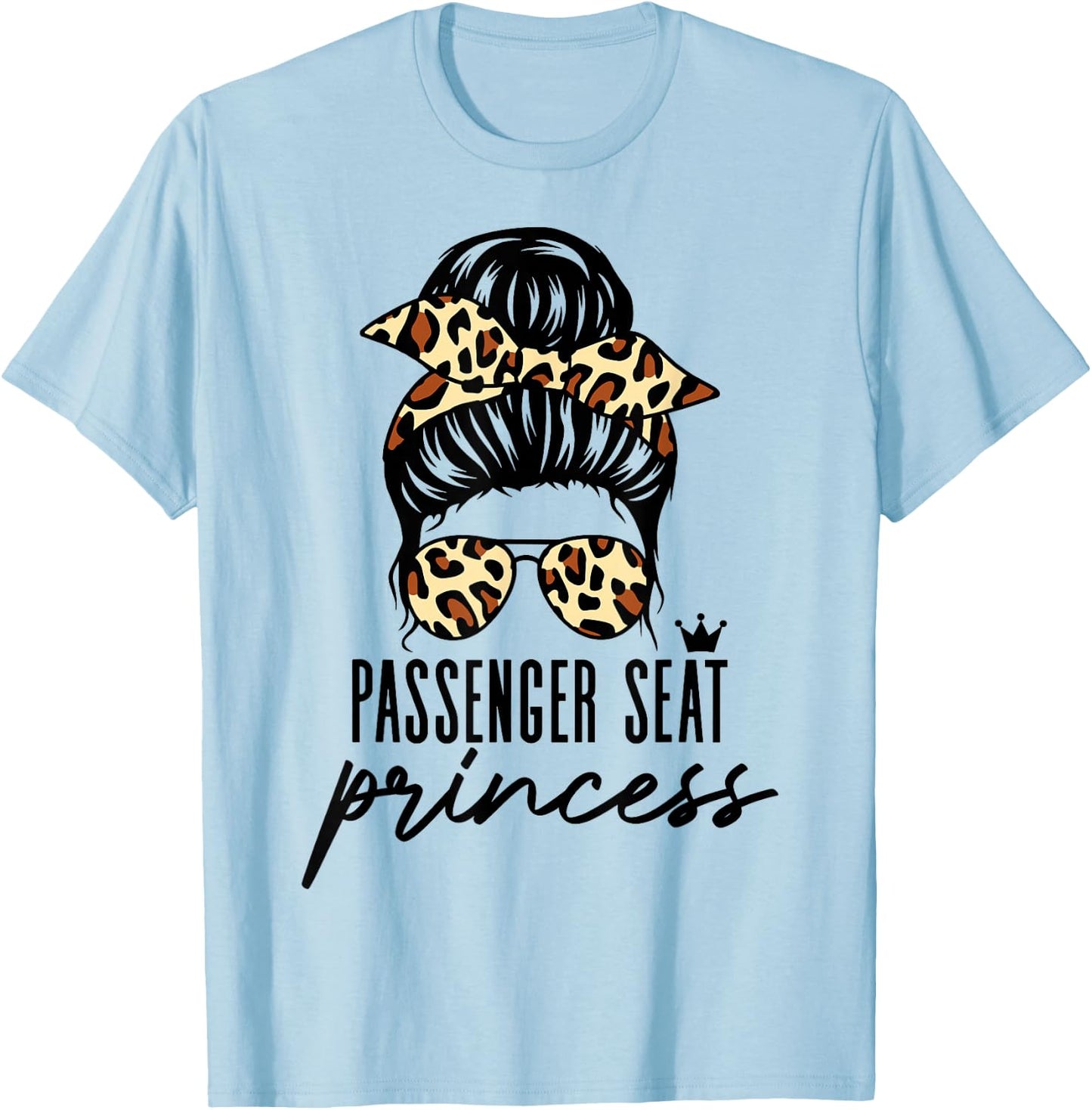 Passenger Seat Princess T-Shirt - T-Shirt | Light Blue
