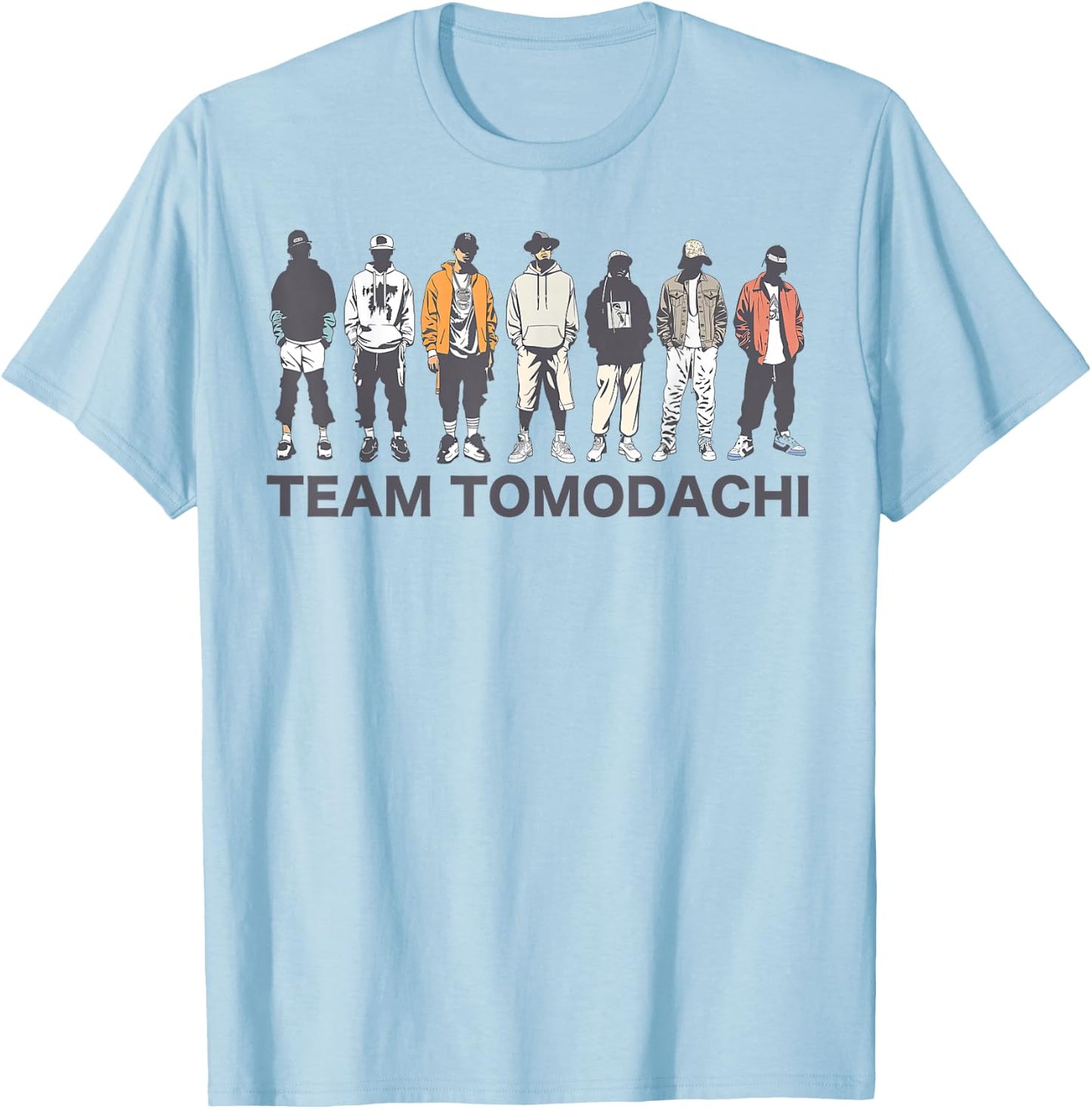 TMTDCHI - Team Tomodachi Collection - Modern Urban Style T-Shirt - T-Shirt | Light Blue