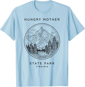 Hungry Mother State Park Vintage T-Shirt - T-Shirt | Light Blue