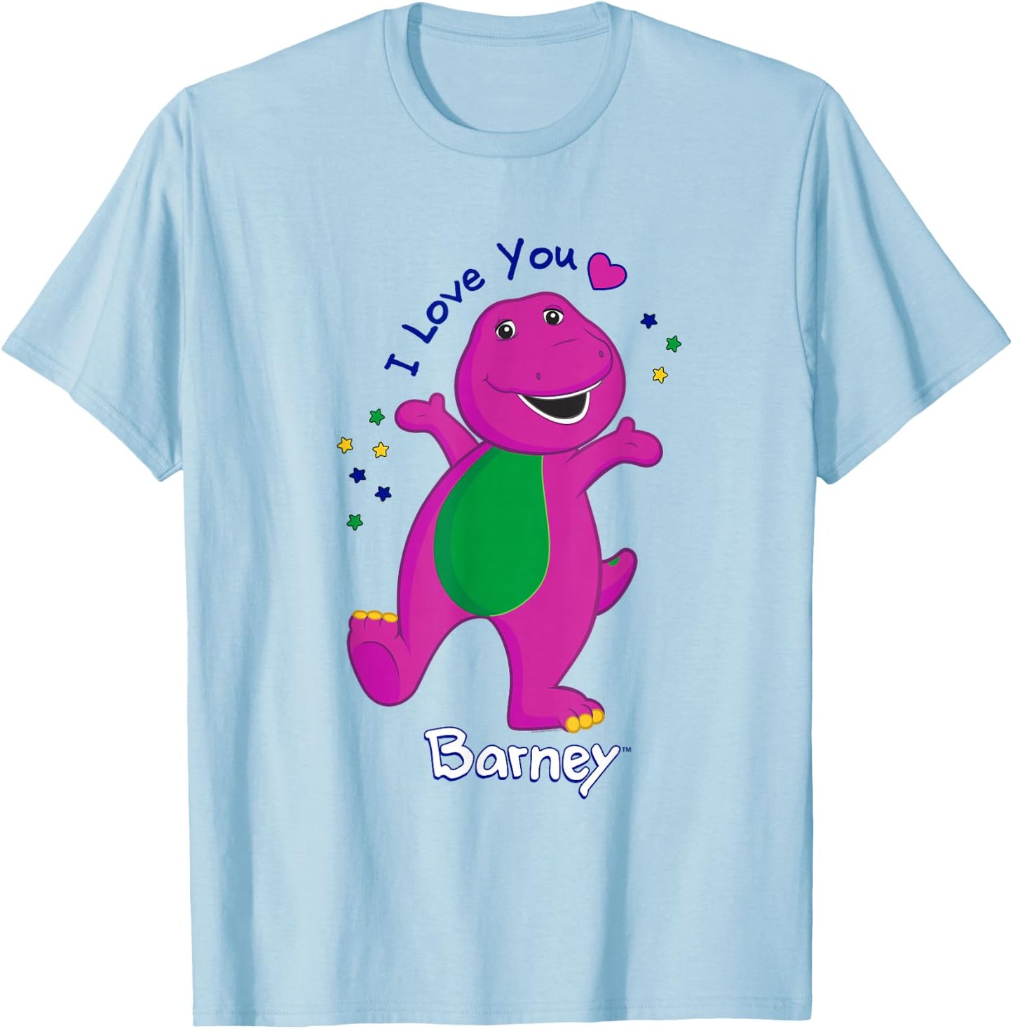 Barney - I Love You T-Shirt - T-Shirt | Light Blue