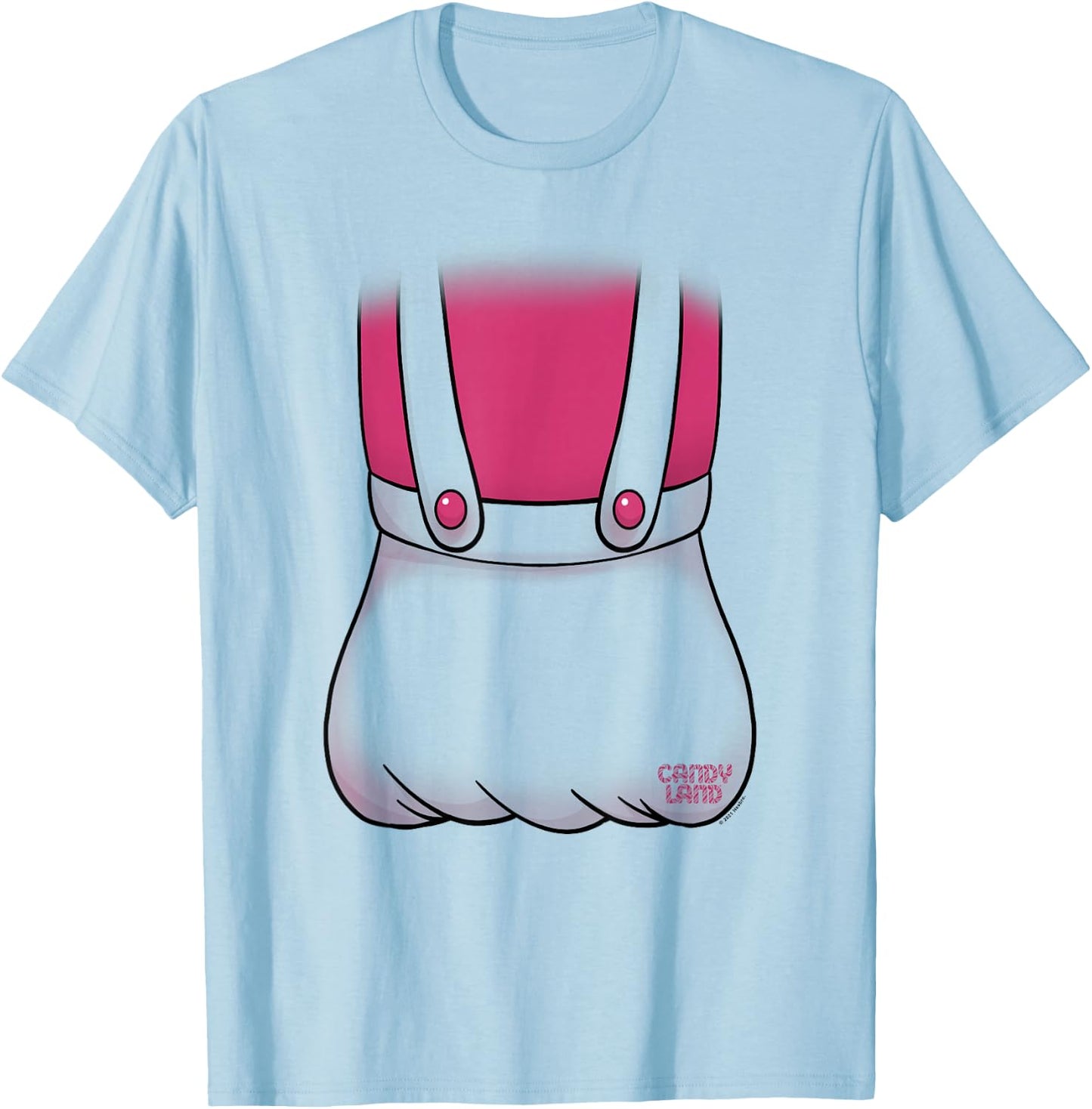 Candy Land Mr. Mint Halloween Costume T-Shirt - T-Shirt | Light Blue
