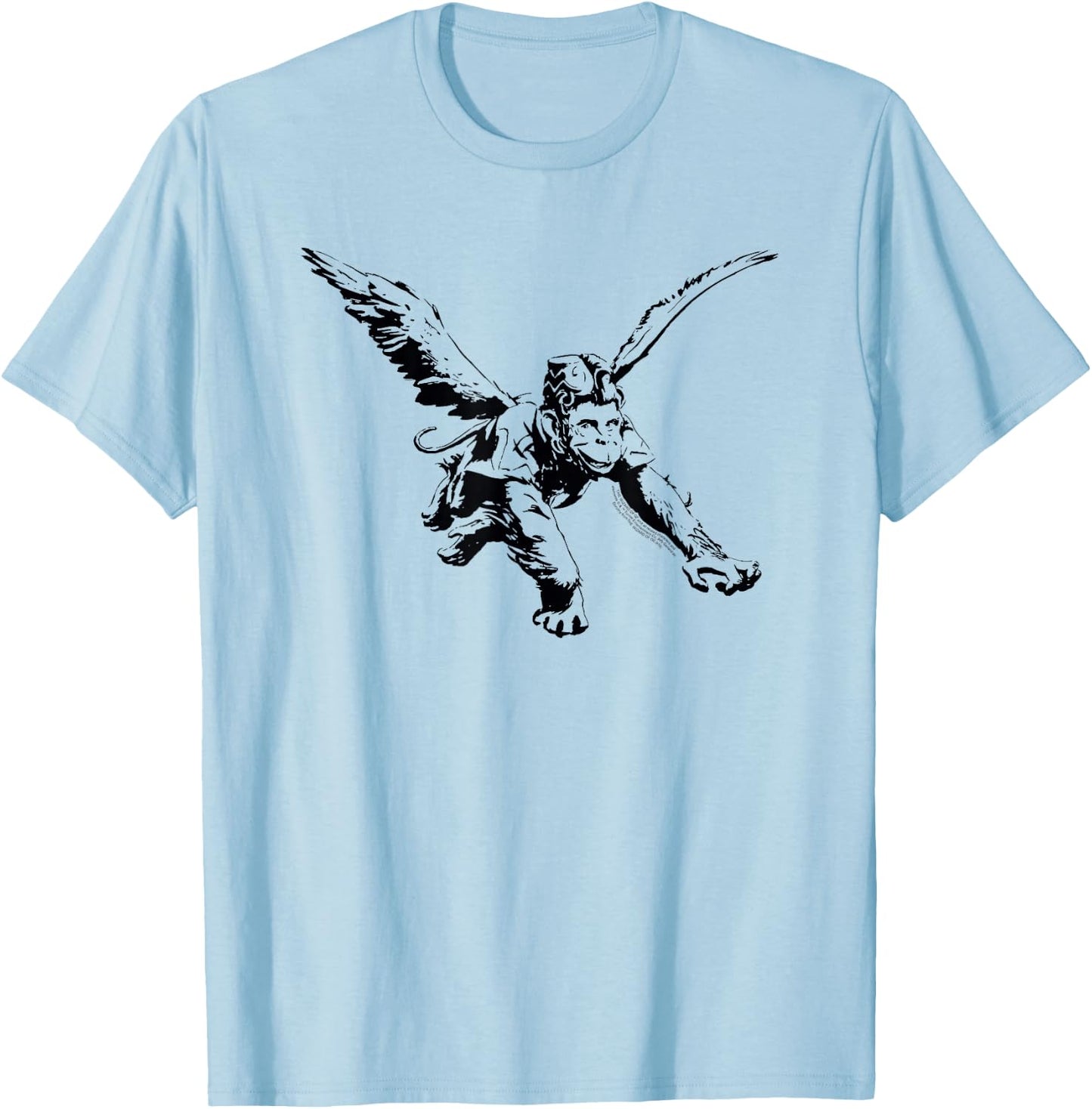 The Wizard of Oz Flying Monkey T-Shirt - T-Shirt | Light Blue