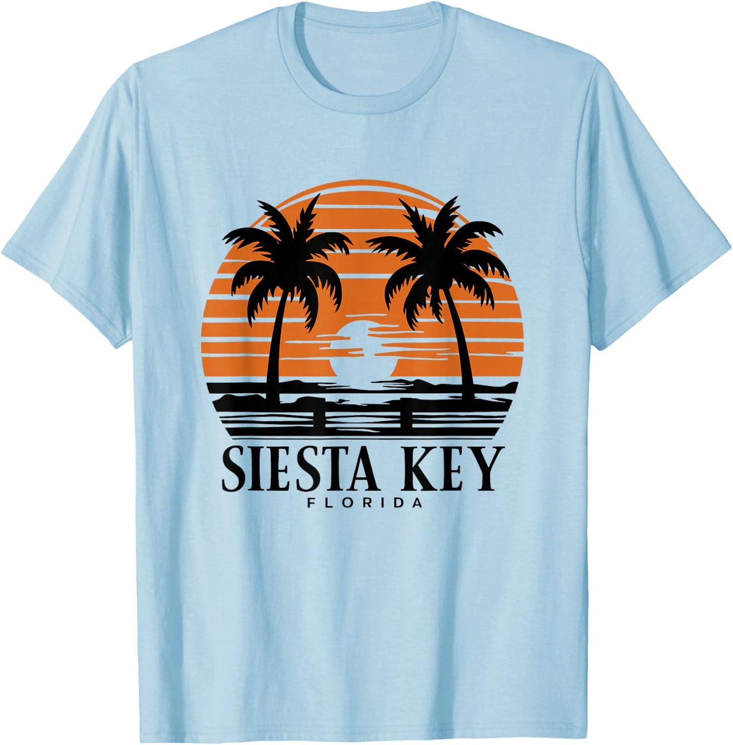 Siesta Key Florida T-Shirt - T-Shirt | Light Blue