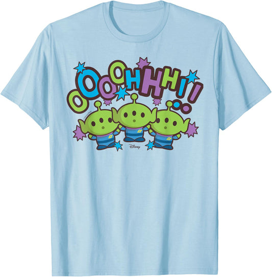 Toy Story 4 - Aliens From Pizza Planet Claw Machine Oooohh!! T-Shirt - T-Shirt | Light Blue