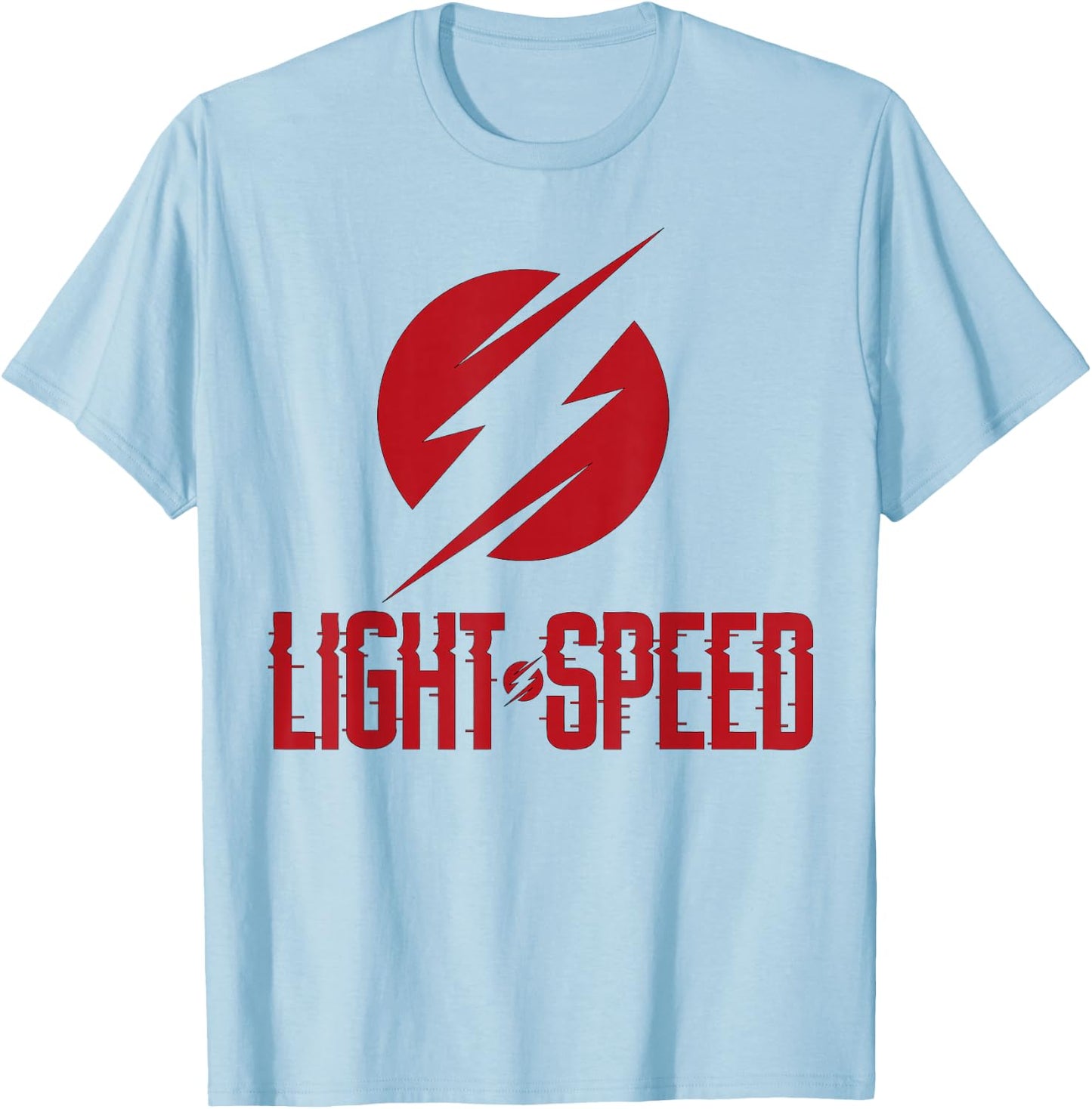Light Speed for Super fast Runners T-Shirt - T-Shirt | Light Blue