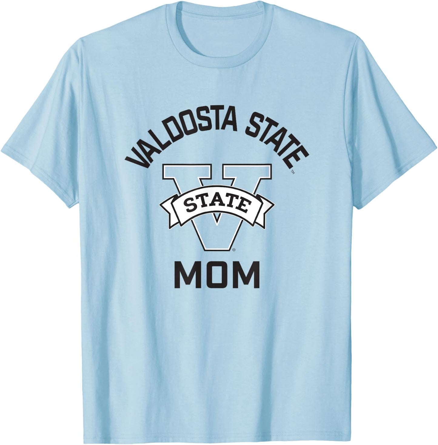 Valdosta State University Blazers Arched Mom T-Shirt - T-Shirt | Light Blue