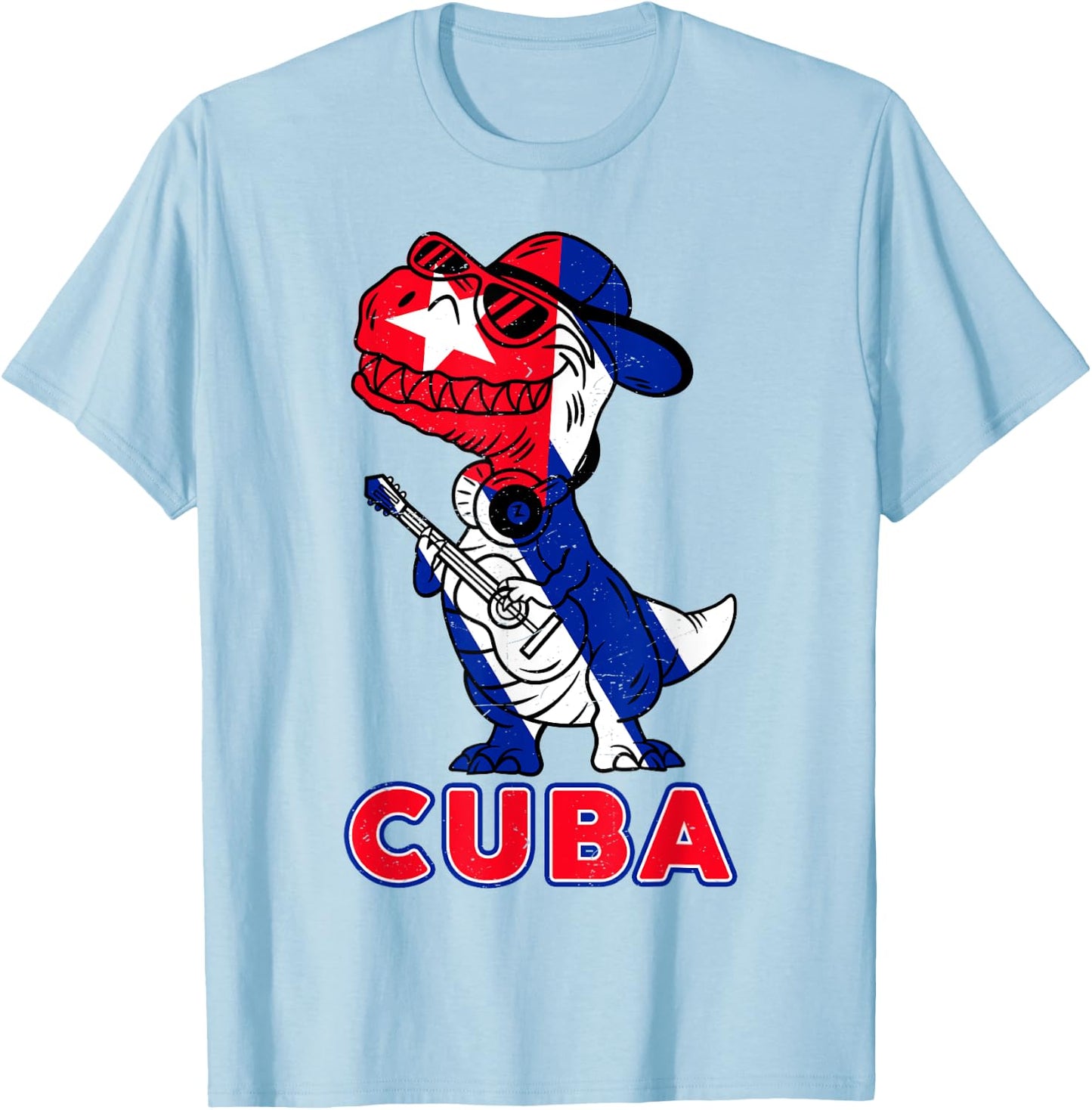 Hispanic Heritage Month Cuba Flag Cuban Toddler Boys T-Shirt - T-Shirt | Light Blue