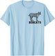 Cool Bobcat Shirt Wildlife Sprit Animal Kids Toddler Boys T-Shirt - T-Shirt | Light Blue