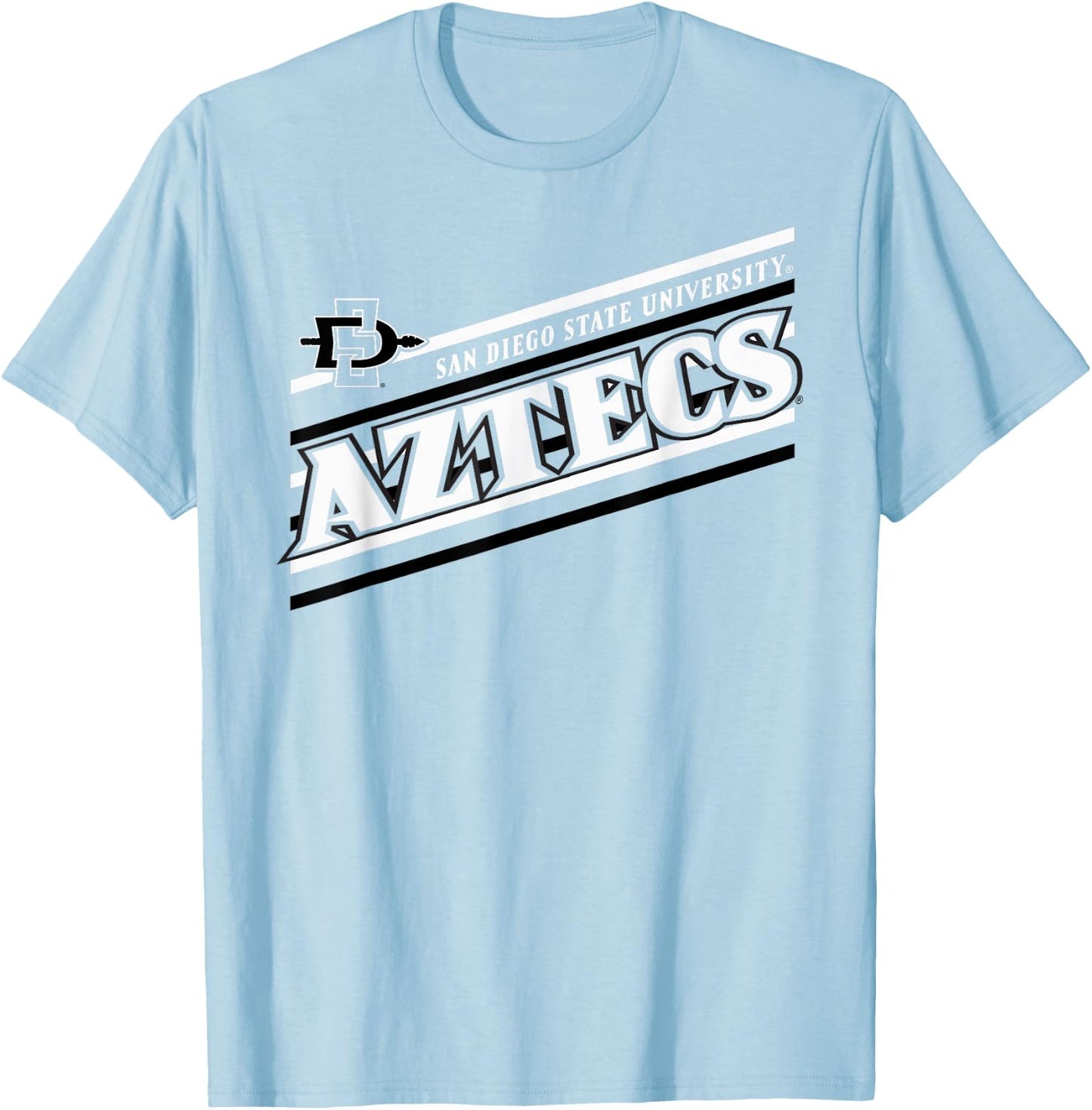 San Diego State Aztecs Retro Performer Red T-Shirt - T-Shirt | Light Blue