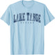 Lake Tahoe Nevada Vintage Retro US City State Travel T-Shirt - T-Shirt | Light Blue