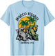 Marco Island Florida USA Funny Manatee Alligator Design T-Shirt - T-Shirt | Light Blue