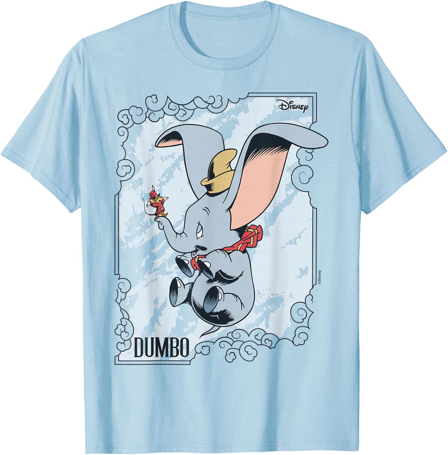 Dumbo - Vintage Timothy Mouse T-Shirt - T-Shirt | Light Blue