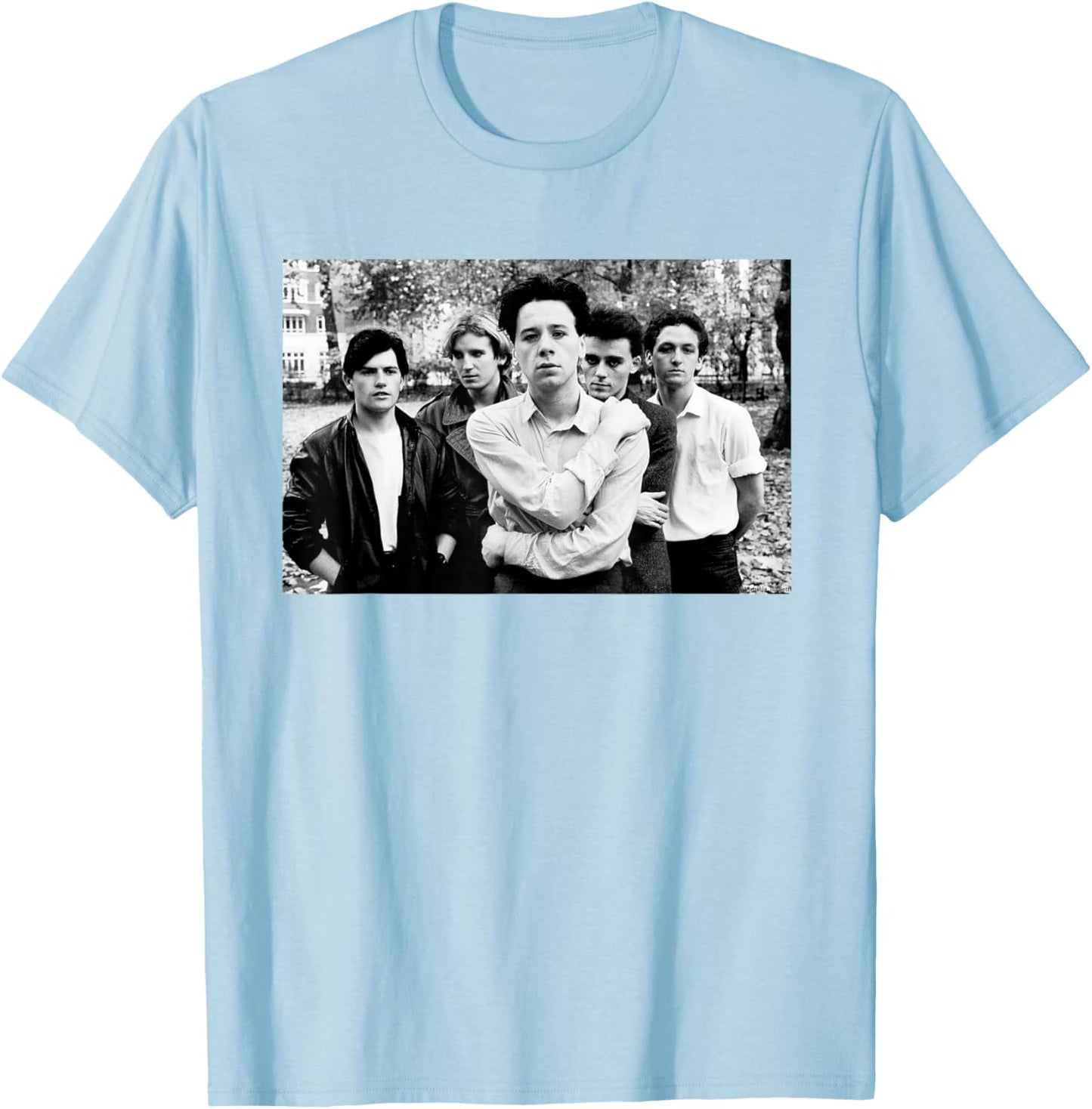 Simple Minds Band Park Photo By Virginia Turbett T-Shirt - T-Shirt | Light Blue