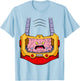 TMNT Krang Costume Belly Evil Supervillain Ninja Turtle T-Shirt - T-Shirt | Light Blue