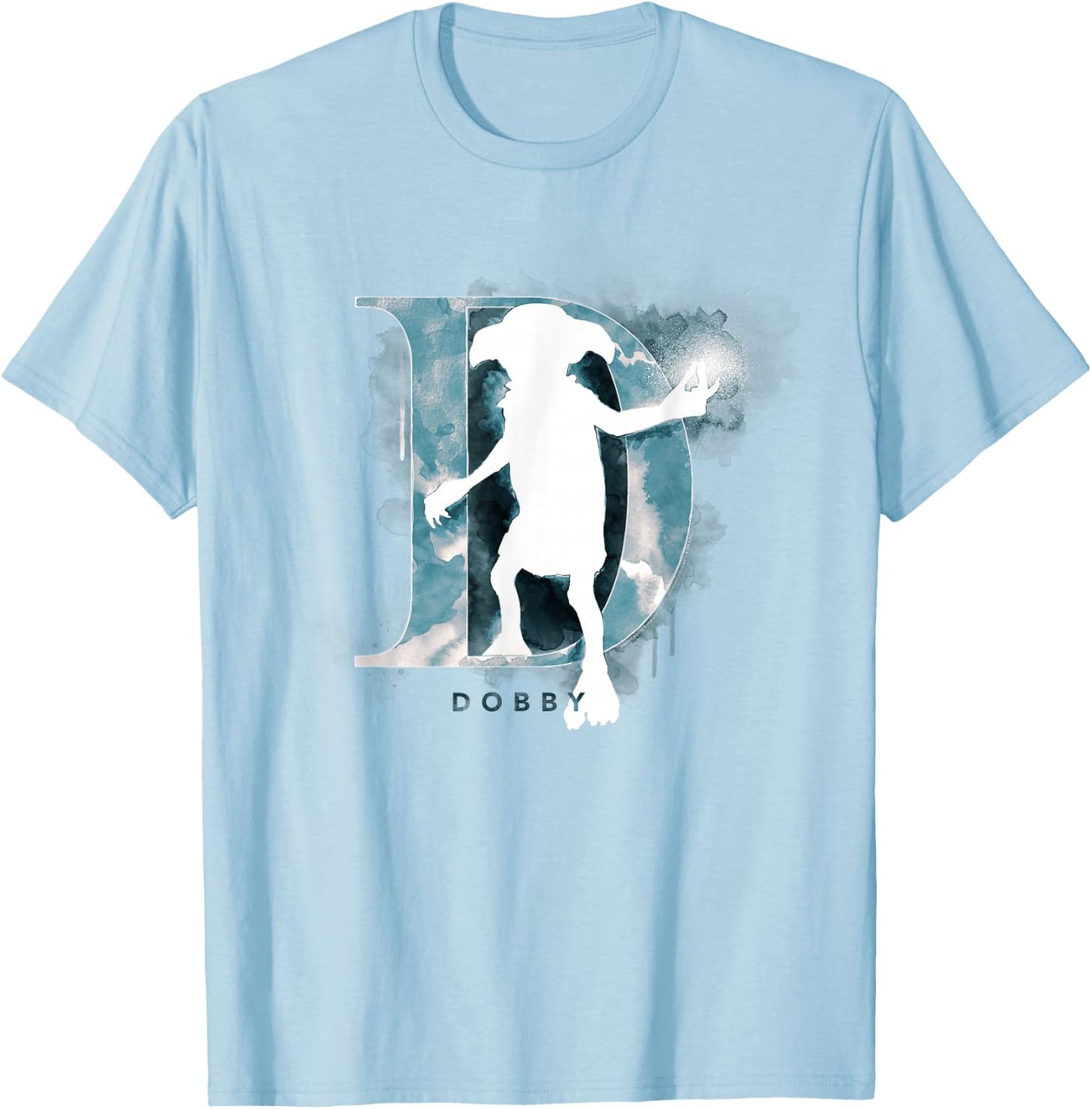 Harry Potter Dobby Watercolor T-Shirt - T-Shirt | Light Blue