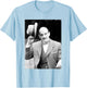 Poirot David Suchet Agatha Christie 1988 T-Shirt - T-Shirt | Light Blue