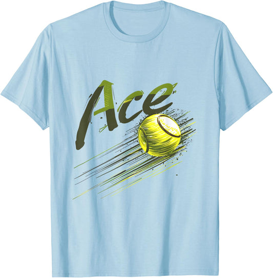 Ace Tennis Apparel Women & Kids T-Shirt - T-Shirt | Light Blue