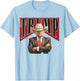 Western Trump Cowboy Take America Back Trump Daddy Men T-Shirt - T-Shirt | Light Blue