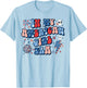 In My American Girl Era 4th of July Patriotic Kids Teen Girl T-Shirt - T-Shirt | Light Blue