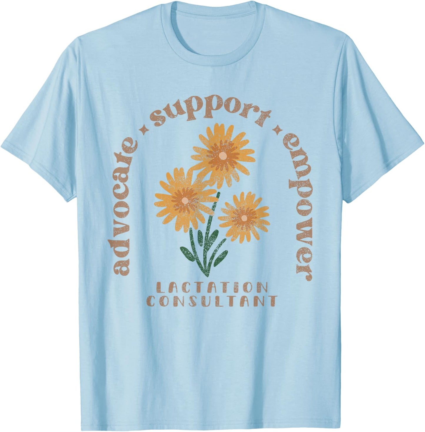 Lactation Nurse IBCLC Nurse TeeLactation Nurse for Lact T-Shirt - T-Shirt | Light Blue