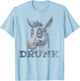 Drunk Ass - Funny Drinking T-Shirt - T-Shirt | Light Blue