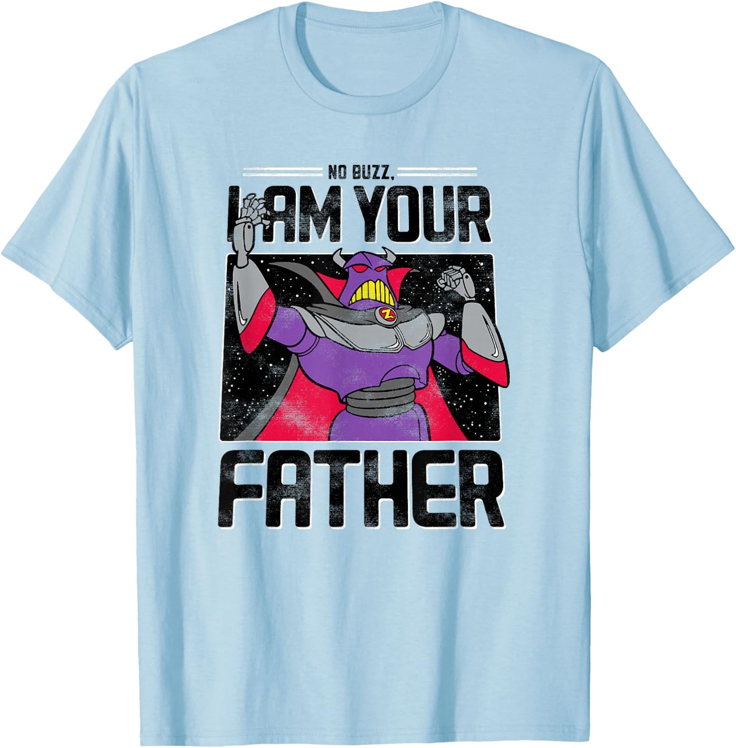 Disney Pixar Toy Story Zurg I am Your Father T-Shirt - T-Shirt | Light Blue